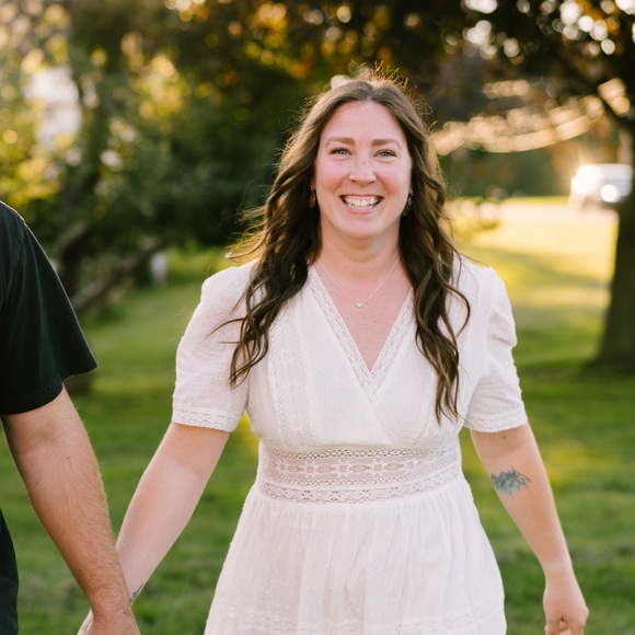 Lulus Folklore White Swiss Dot Lace Tiered Dress - Picture 6 of 7